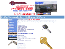 Tablet Screenshot of dlslocksmith.com